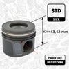 Piston 2.2 hdi PUMA EURO 4 / STD