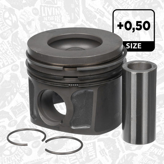 Piston 2.2 hdi PUMA EURO 5 / 0,50mm