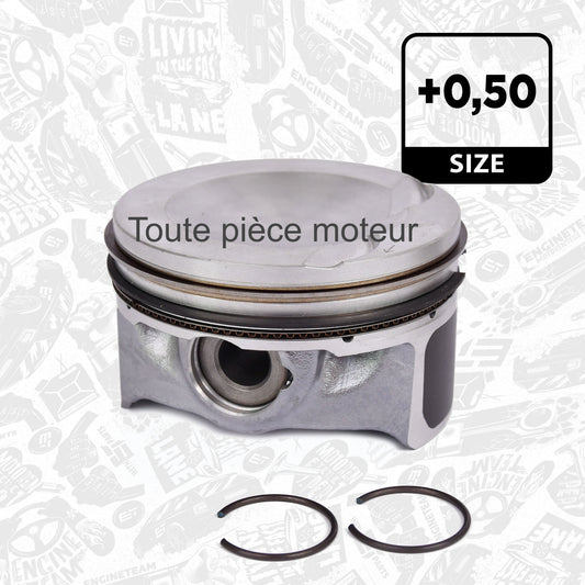 Piston 2.0 TFSi 0,50mm Audi VW