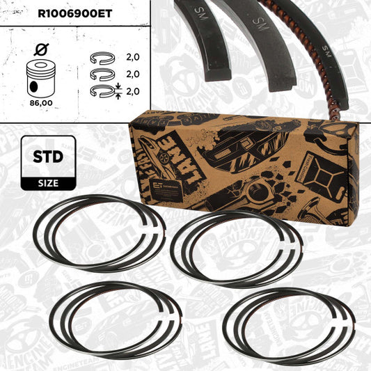 Jeu de segments 2.2 hdi puma / STD